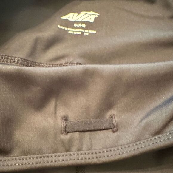 Avia Black Leggings, Size 4-6 - Picture 3 of 7
